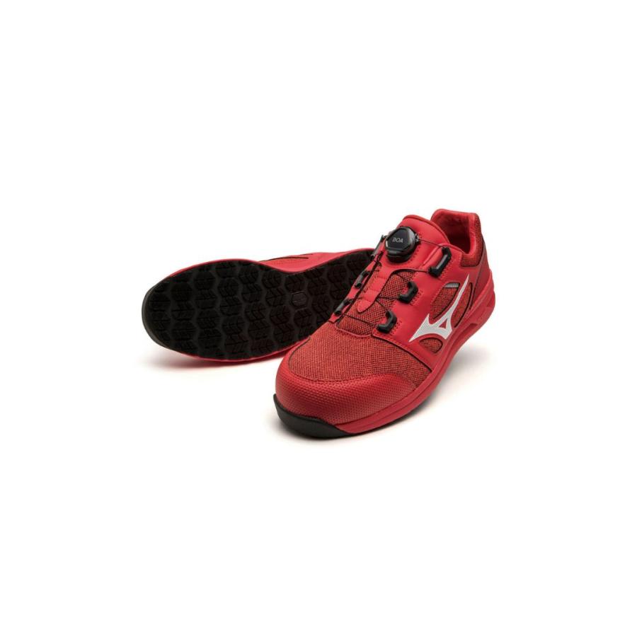 オールマイティ MIZUNO LSII52L F1GA220262 レッド×ホワイト ミズノ