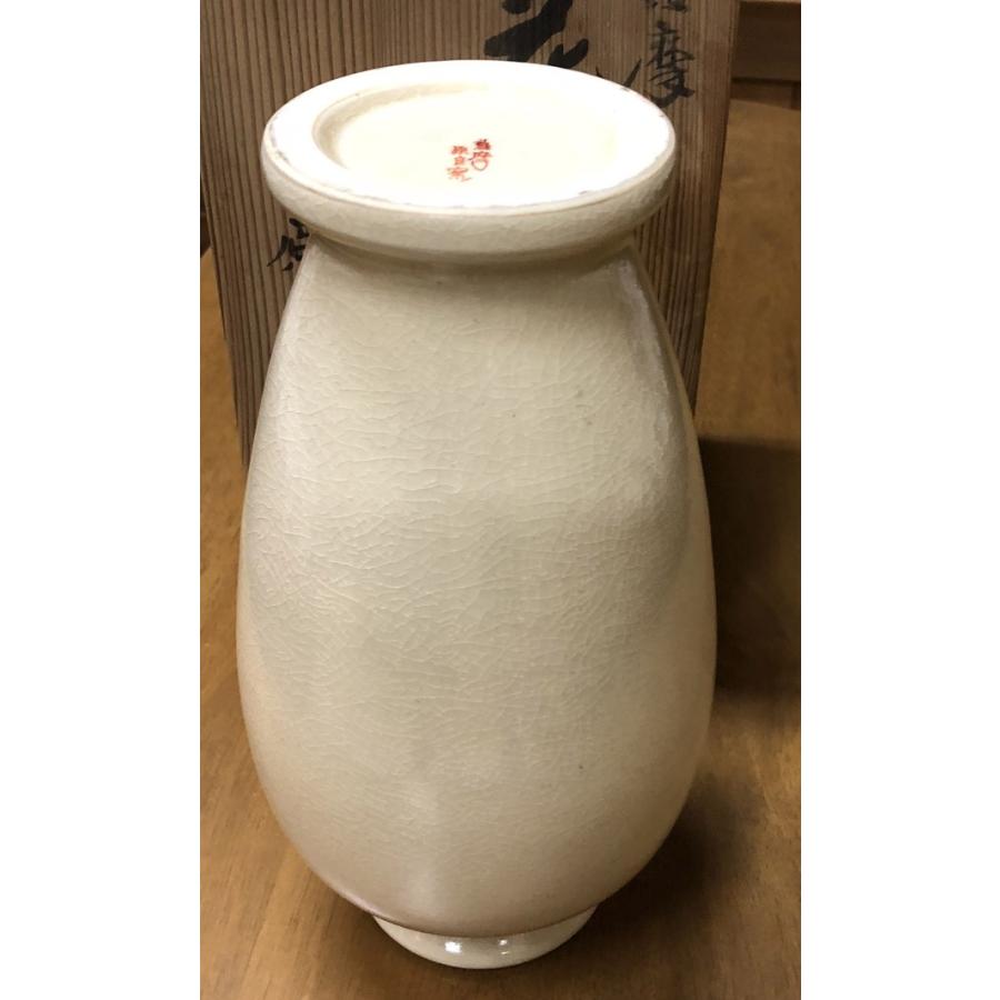 花瓶 白薩摩藤絵花瓶 原良窯 : 陶磁やない - 通販 - Yahoo!ショッピング