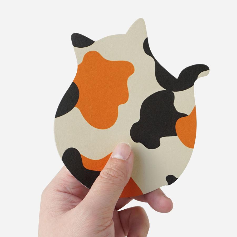 Belle＆Sofa（ベルアンドソファ） コースター 三毛猫 ミケネコ ねこ
