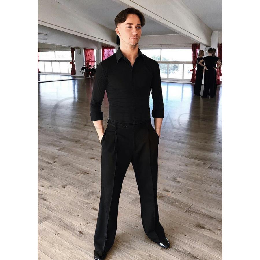 社交ダンス 社交ダンス衣装 トップス 練習着 DANZA ダンザ メンズ