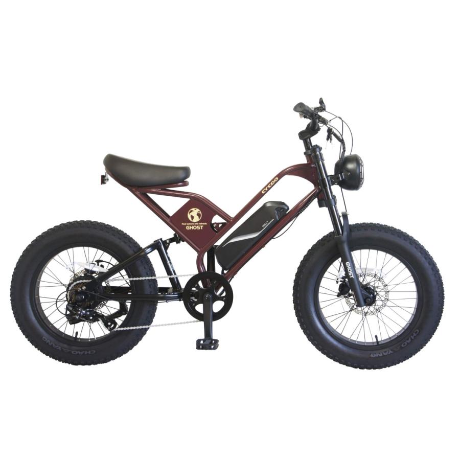 CYCOO 電動アシスト 電動自転車 ファットバイク TDN-237L-PLUS 完成車