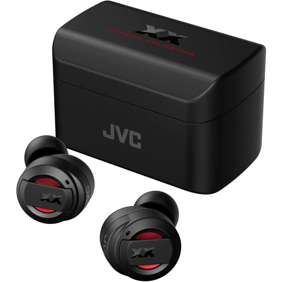 JVC HA-XC72T-R ワイヤレスイヤホン XXシリーズ 重低音 ノイズキャンセ