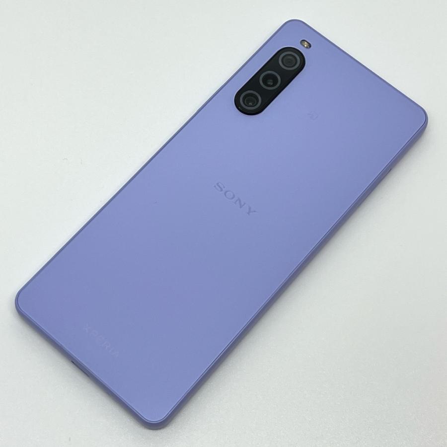 Xperia 10 V 【美品】Xperia SOG11 [ラベンダー] au版SIMフリー 128GB