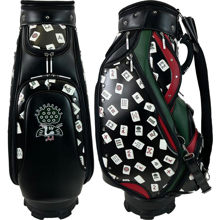 Lynx（リンクス） ゴルフ 麻雀 キャディバッグ カートバッグ 【総柄