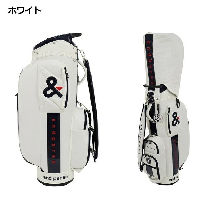 and per se（アンパスィ） ゴルフ 9.0型 キャディバッグ AUS7305