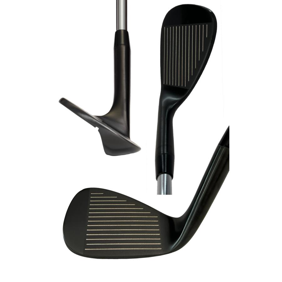 無刻印 ウェッジ CNC加工 フォードット ブラックエディション ゴルフ