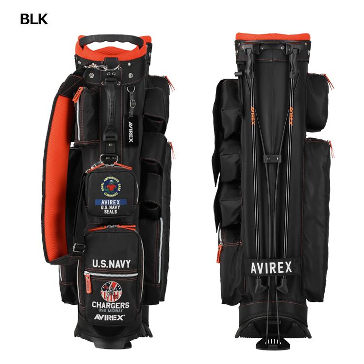AVIREX GOLF アヴィレックスゴルフ 9型 スタンド式 キャディバッグ