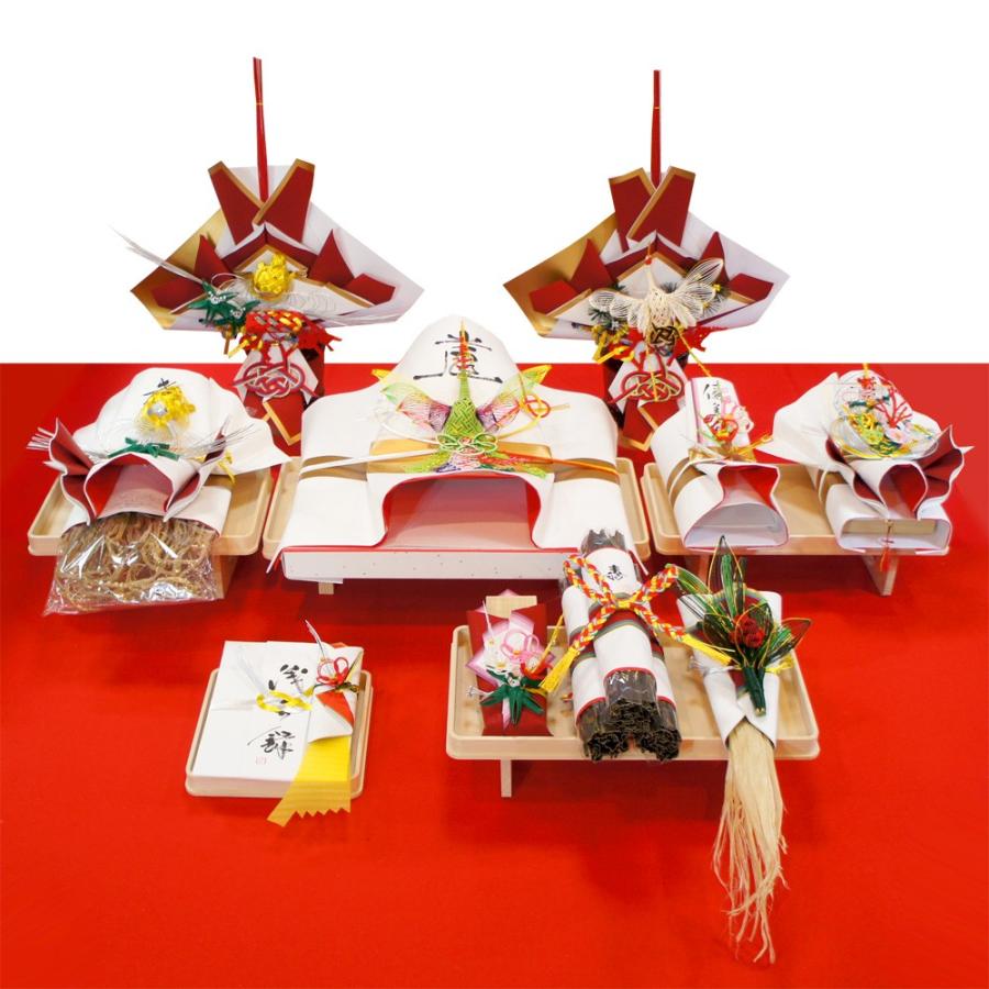 結納品セット 9品 本来の結納の品が全てそろった現物式の正統派結納