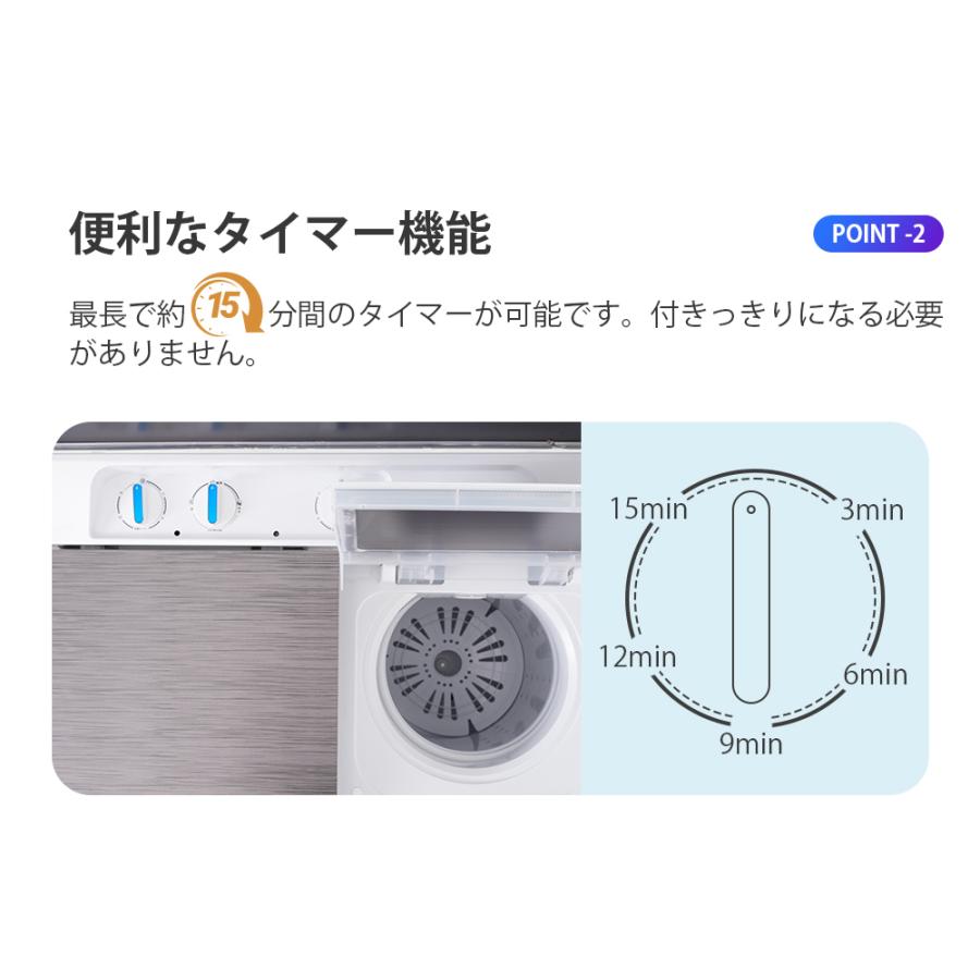 SENTERN 【二槽式】SENTERN 洗濯機 7kg ホワイト 縦型 7キロ キレイ