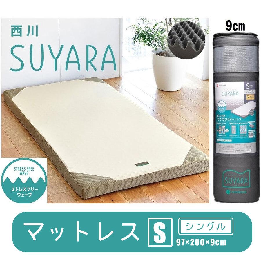 西川（nishikawa） マットレス シングル 敷布団 スヤラ SUYARA