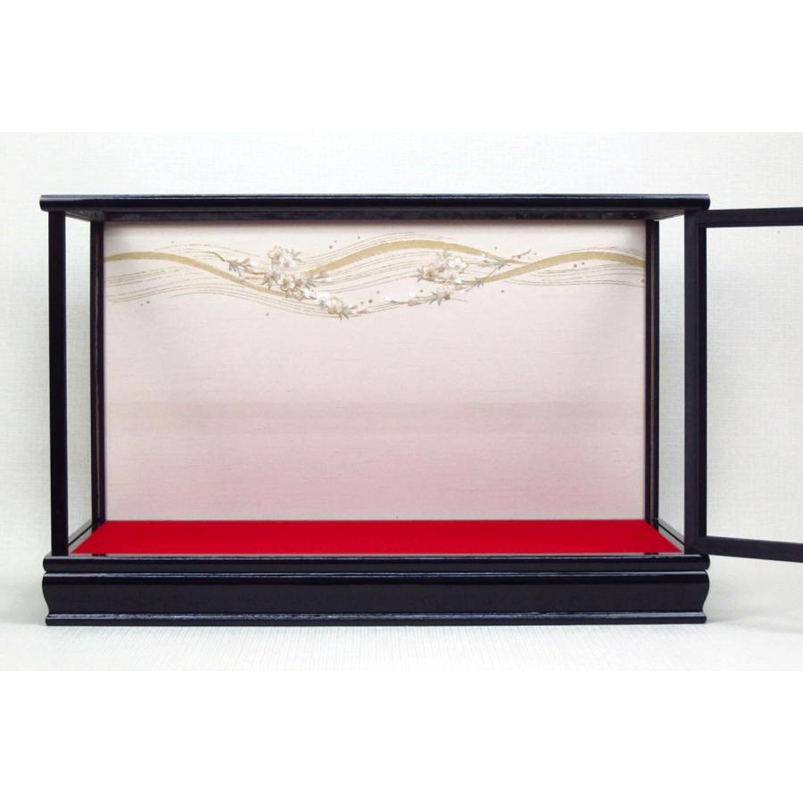 雛人形ケース ガラスケース （ケース内寸表示）戸付タイプ 高砂人形