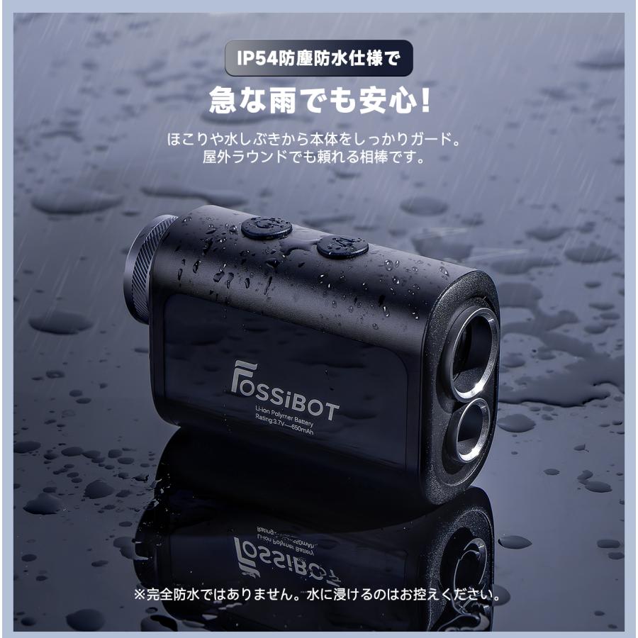 FOSSiBOT ゴルフ距離計 F1000 レーザー ミニ 超小型 3点間測定 爆速