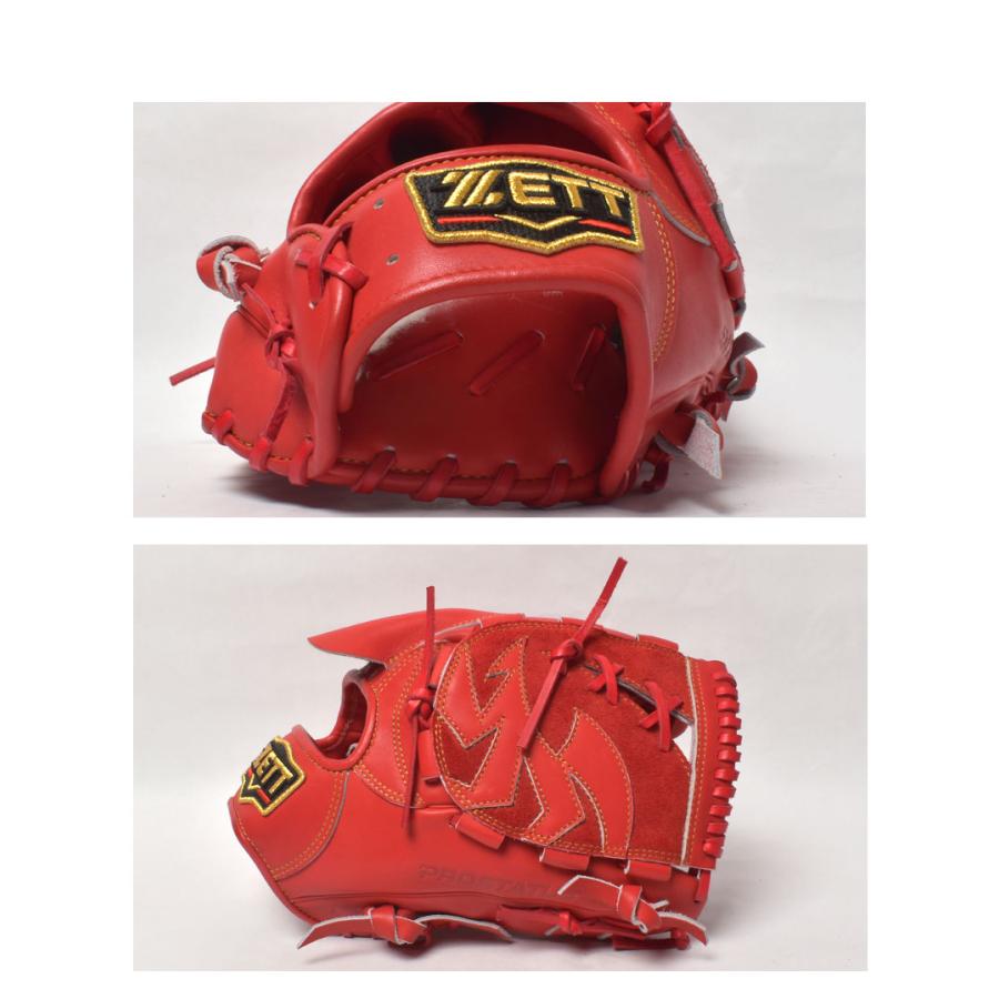 ゼット（ZETT） グローブ 大人 一般 ZETT BRGPRO レッド 赤 野球