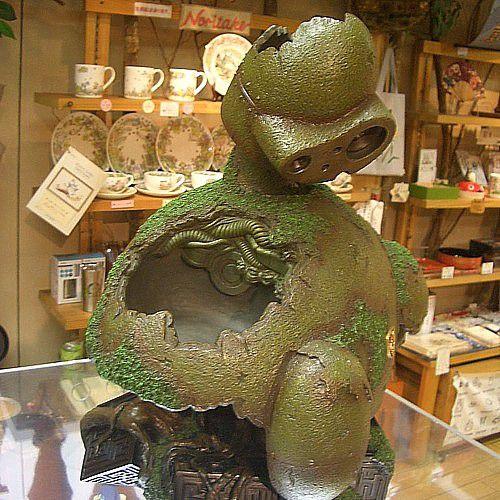 ジブリガーデニングプランター 】天空の城ラピュタ/ロボット兵の願い