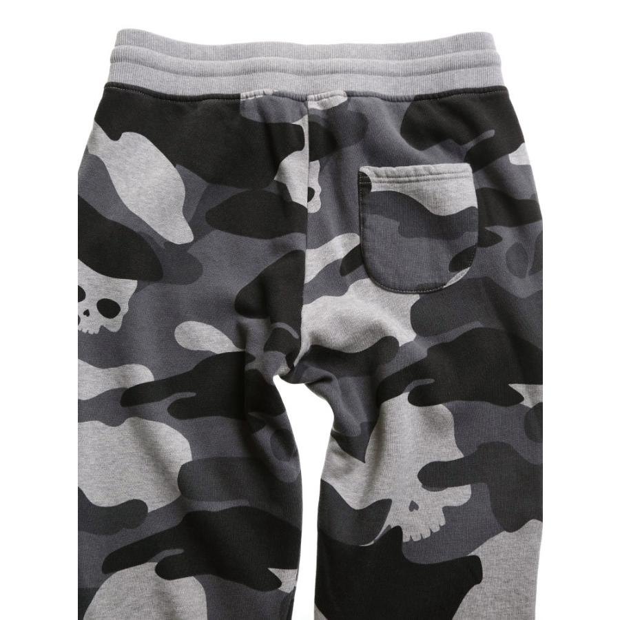 HYDROGEN（ハイドロゲン） メンズ 迷彩 スカル 総柄 パーカー ロング