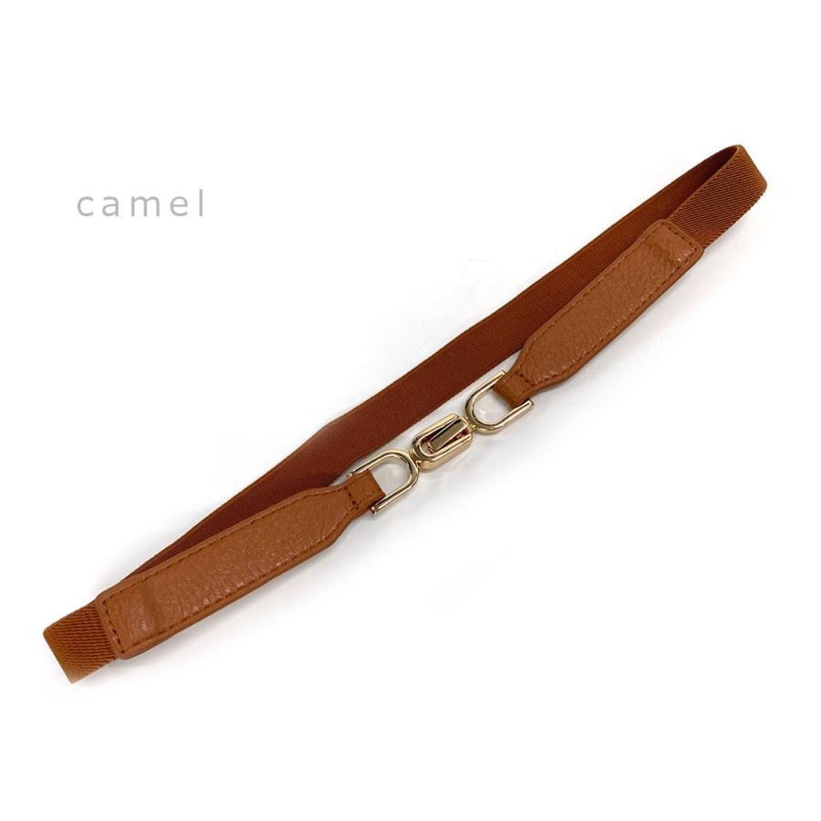 adia 細ベルト パーティ レディース ゴム フォーマル フリー のびる