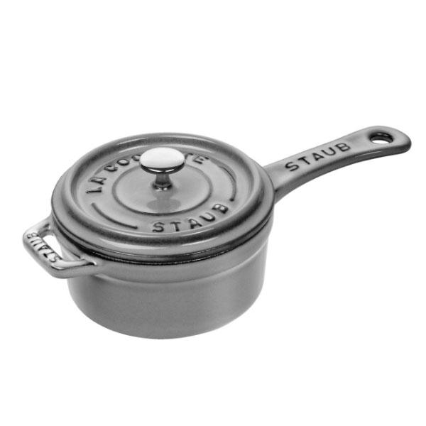 Staub（ストウブ） 鍋 10cm スモールソースパン グレー | : ZWILLING