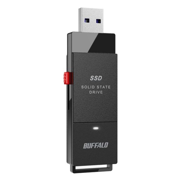BUFFALO SSD-PUT1.0U3BC/D [SSD-PUTC/Dシリーズ 1TB ブラック] 外付け