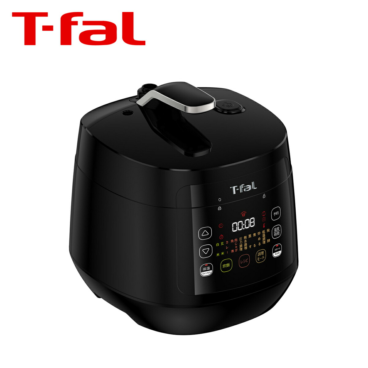 T-fal ラクラ・クッカー コンパクト CY3508JP（ブラック） 電気圧力鍋