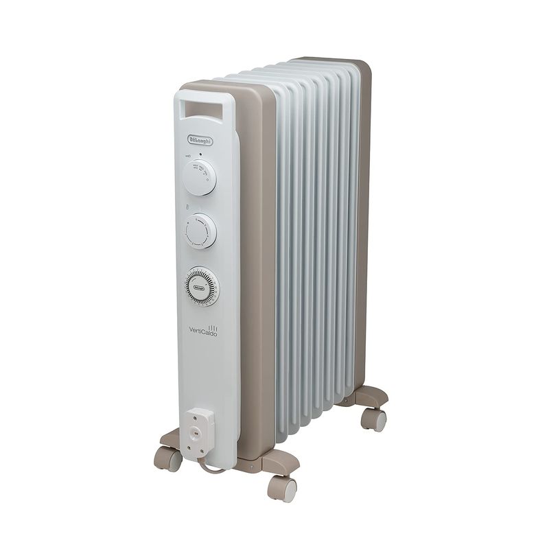 デロンギ QSD0712-MB（ピュアホワイト＋ブルー） オイルヒーター - 最