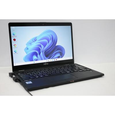 タッチペン付き！超軽量＆美品 富士通13.3インチ2in1 バッテリー超優良