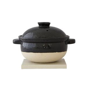 長谷園 旧商品 陶珍かまど 二合炊き 電子レンジ専用 NC-01 : サンワ