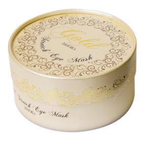 ゴールドストレッチアイマスク Hitoki 目元パック 60枚入 シートマスク