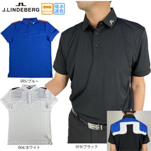J.LINDEBERG（ジェイリンドバーグ） メンズ 春夏 半袖シャツ サイズ44