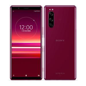 SONY Xperia 5 SOV41 6.1インチ メモリー6GB ストレージ64GB レッド au