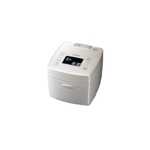 本炭釜 三菱電機 NJ-VW10G-W 5.5合炊き IHジャー炊飯器 本炭釜 白真珠