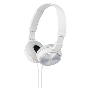 SONY（ソニー） 密閉型ヘッドホン 折りたたみ式 ホワイト MDR-ZX310W