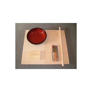 家庭用麺打ちセット (大) A-1220 (そば・うどんDVD付) 味づくり自分流