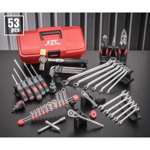 KTC KTC SK35626WZR 3/8DR 両開きメタルケースセット[56点] レッド