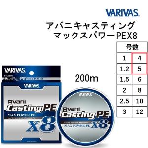 VARIVAS（バリバス） アバニ キャスティングPE マックスパワー X8 300m