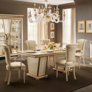 イタリア 伸長式ダイニングテーブル 300cm ファンタジア アレド