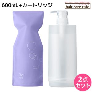 アジュバン リ: シャンプー 600mL + トリートメント 600g カートリッジ
