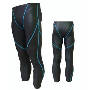 受注生産ラバー水着 ハマスポ 男子 フルスーツ ブルー糸 : ハマデ