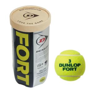 DUNLOP（ダンロップ） FORT フォート 2球缶 DFFYL2TIN 2球入り 硬式
