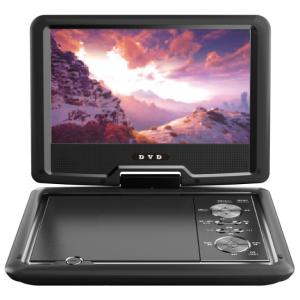 AKART（アカート） ポータブルDVDプレイヤー CDプレイヤー 9インチ