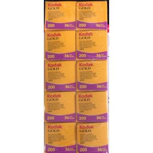 Kodak（コダック） ゴールド 200 36枚撮り 10本パック 新パッケージ