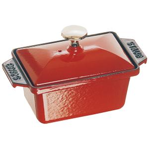 ストウブ 長角ミニテリーヌ チェリー 40509-153 15cm : スタイル