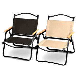 アルペンアウトドアーズ 撥水ローチェア 2脚セット キャンプ チェア
