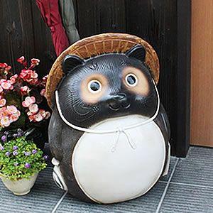 傘立て 陶器 信楽焼 おしゃれ 狸 たぬき 傘入れ モダン シンプル 玄関