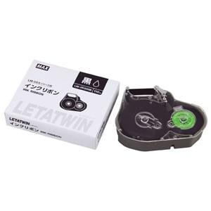 マックス レタツイン インクリボン 黒 LM-IR500B LM90140 : webby shop