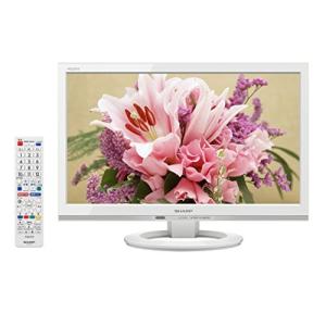 シャープ AQUOS LC-19K30-W ［19V型 ホワイト］ 液晶テレビ、薄型