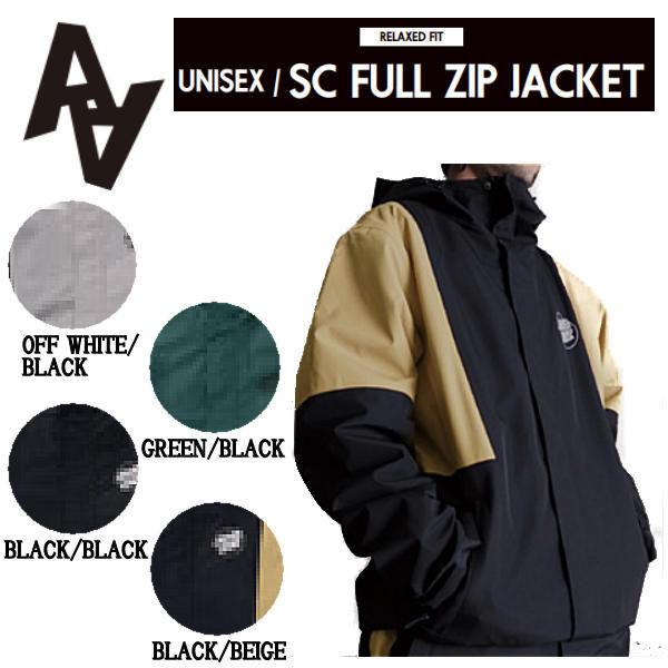 ダブルエー AA HARDWEAR SC FULLZIP JACKET ユニセックス フルジップ
