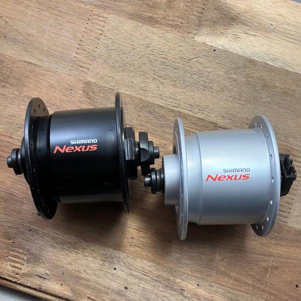シマノ（SHIMANO） NEXUS ハブダイナモ DH-C3000-3N-QR 32H シルバー