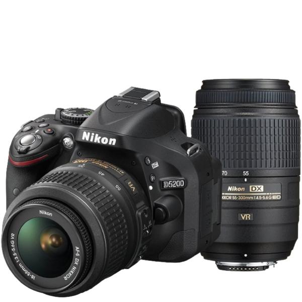 ニコン（Nikon） Nikon D5200 300mm ダブルレンズセット カメラ レンズ