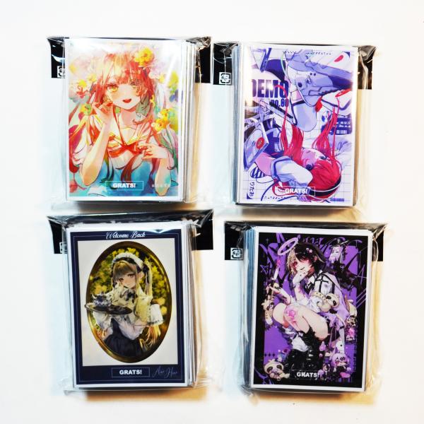 GRATS グラッツ クリエイターズシリーズ スリーブ 堀愛里 ゑいた 雀白