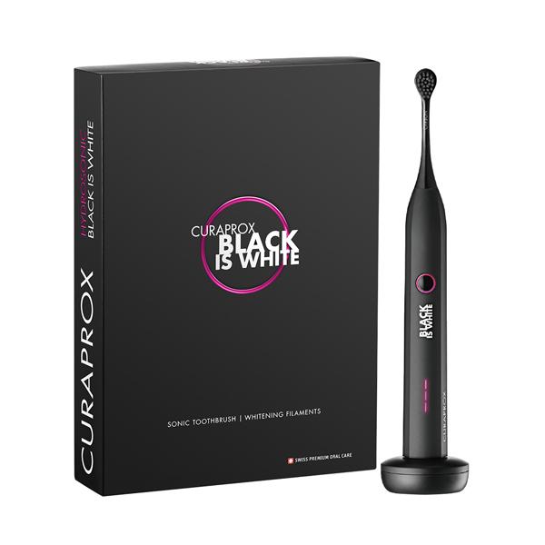 クラプロックス 音波式電動歯ブラシ ブラックイズホワイト （Black is